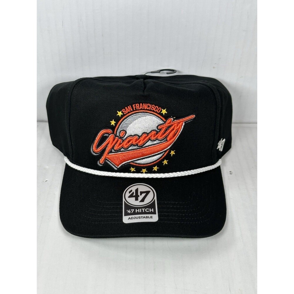 47 Brand Black San Francisco Giants Wax Pack Collection Premier Hitch Hat Cap